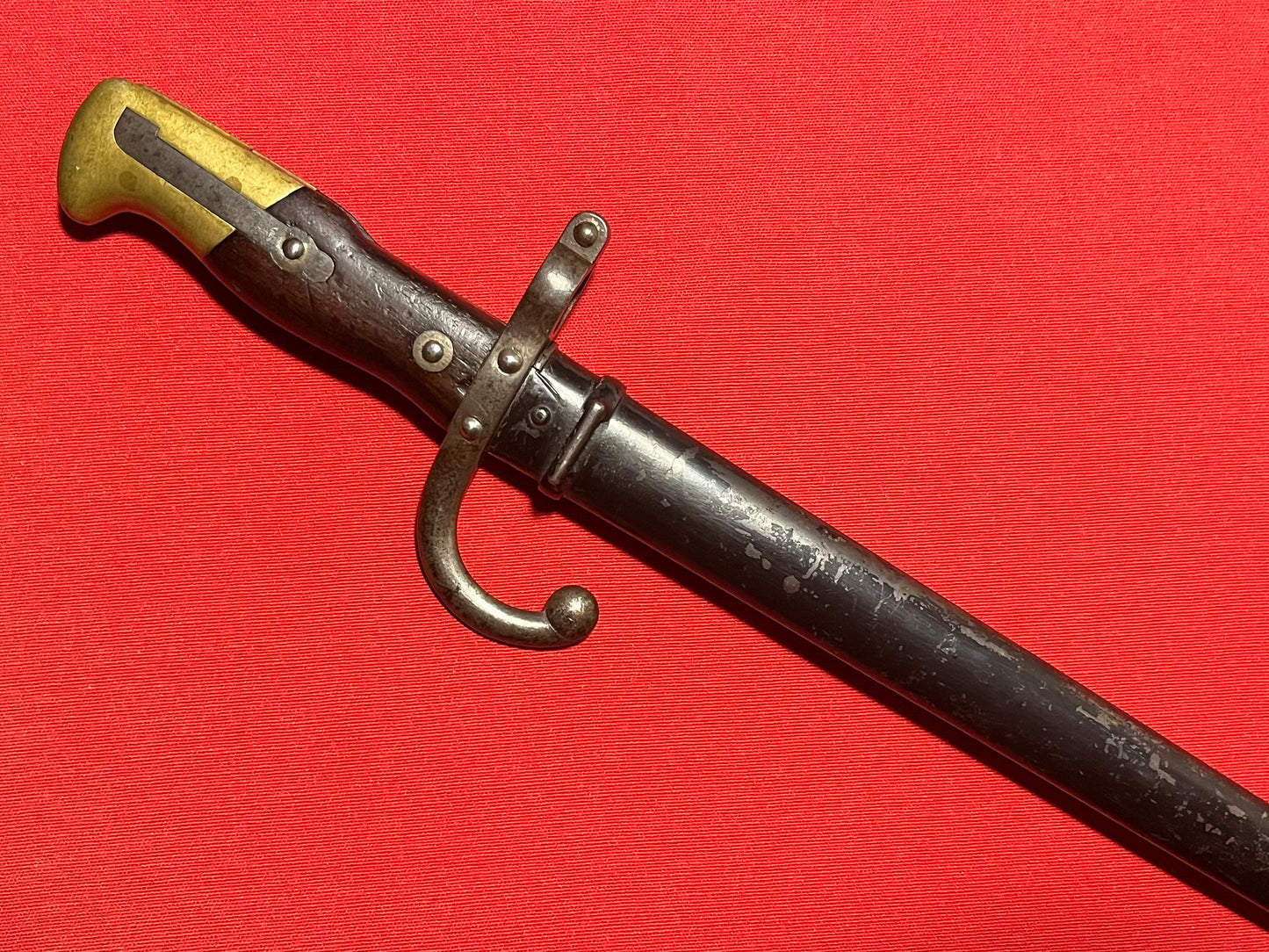 M1874 French Gras Bayonet with Matching Numbers Dated 1881