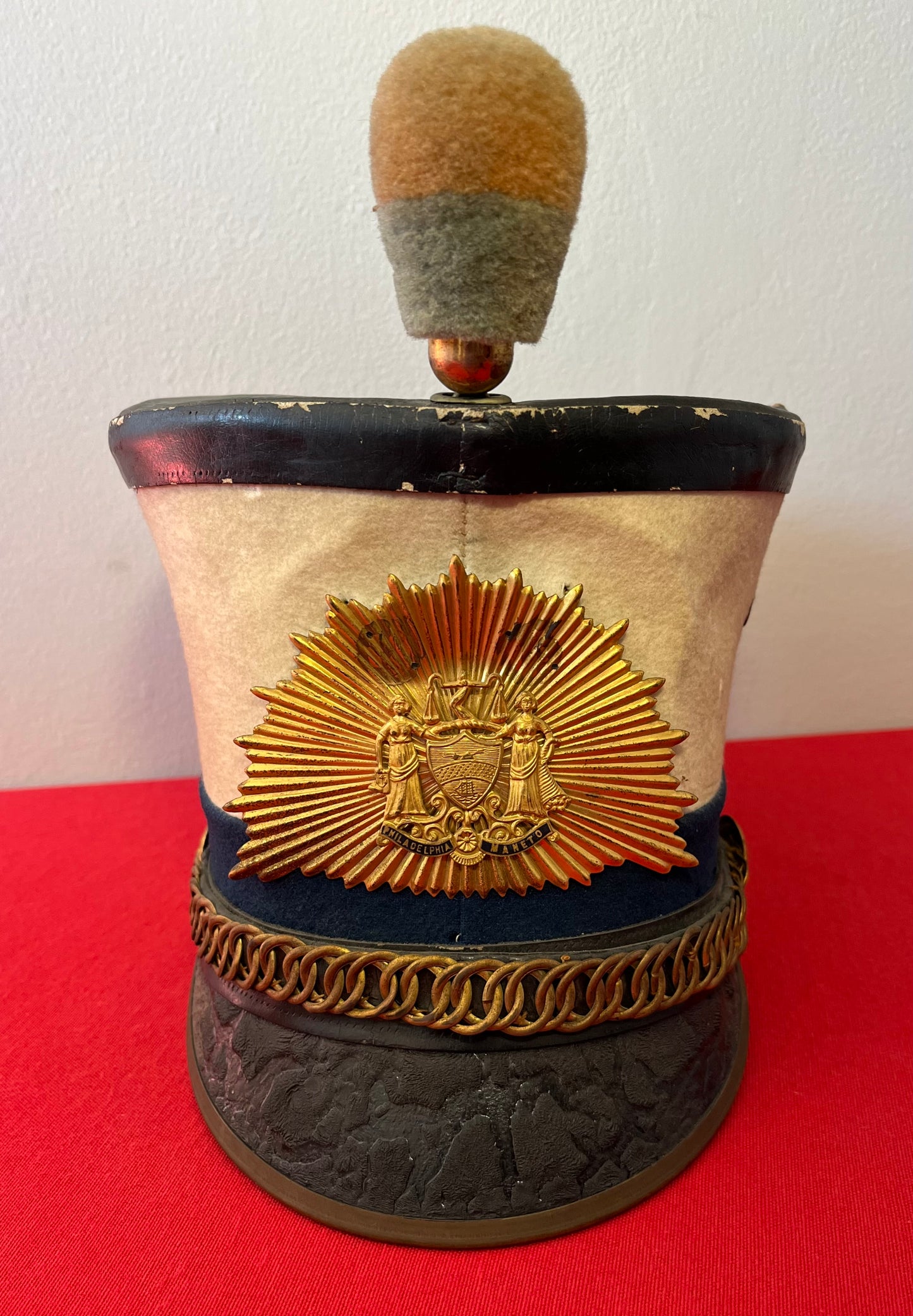 1880’s Philadelphia Home Guard Shako / Battlefield Military Museum Gettysburg, Pa