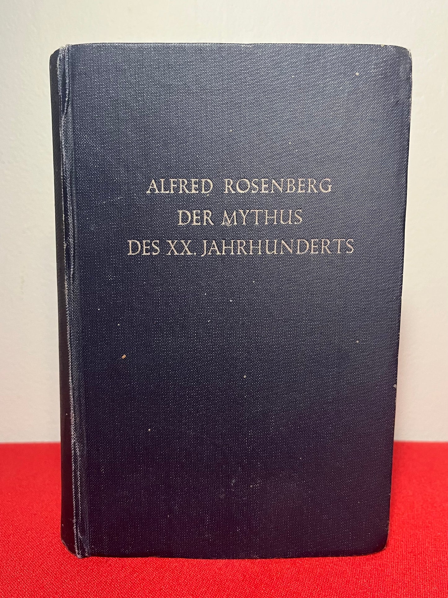 Alfred Rosenberg - Der Mythus  1943 German “War-Time” Issue Book