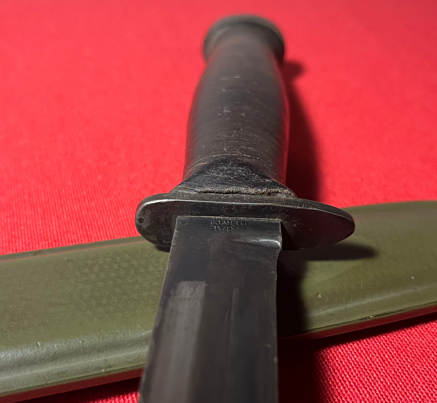 WW2 U.S. M3 Fighting Knife by Aerial with M8 Scabbard