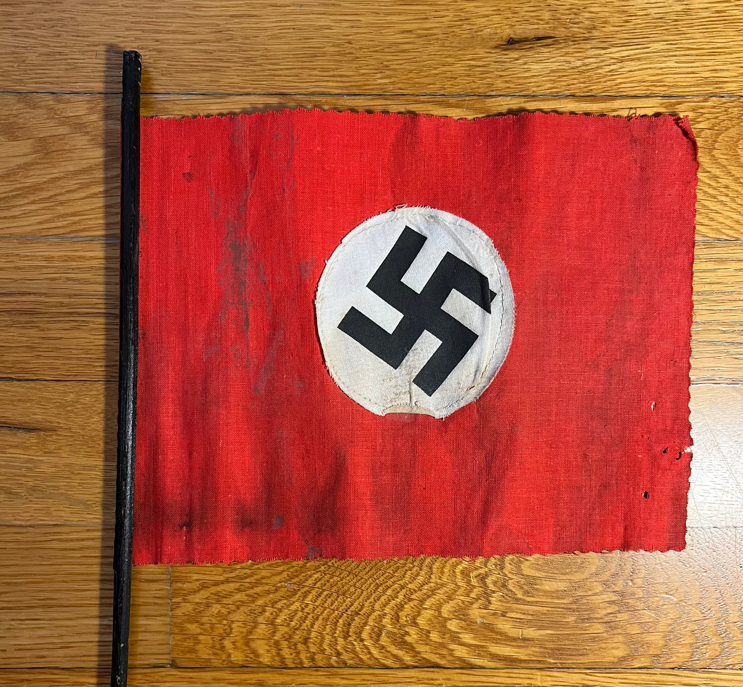 WW2 German NSDAP "Cloth" Parade / Rally Spectator Flag