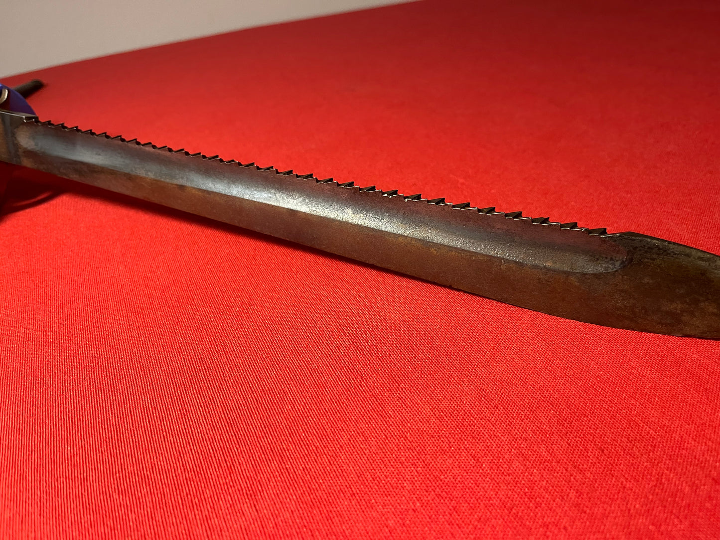 WW1 GERMAN M1898 98/05 "High Ear" Sawback Butcher Bayonet & Scabbard by V.C Shilling