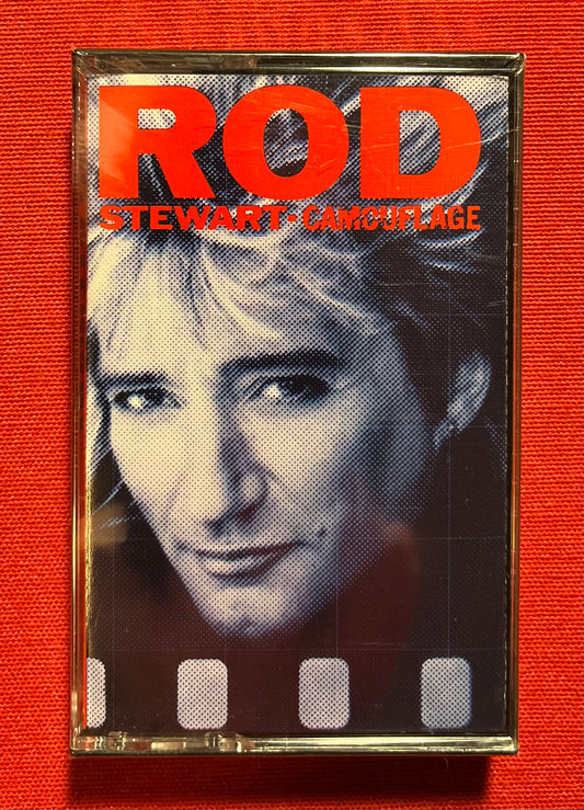 Rod Stewart - Camouflage Cassette Tape 1984  New & Sealed