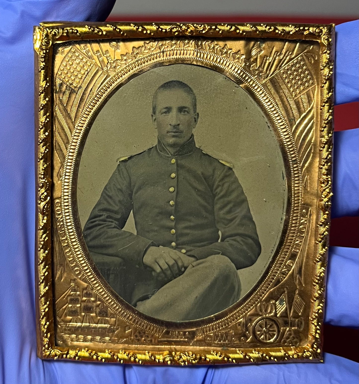 Civil War Soldier Image (Identified) William Church / Co. K 8th Massachusetts