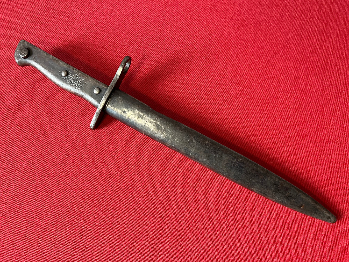 WW1 Ottoman Turkish M.1916 Ersatz Bayonet & Scabbard - German Made