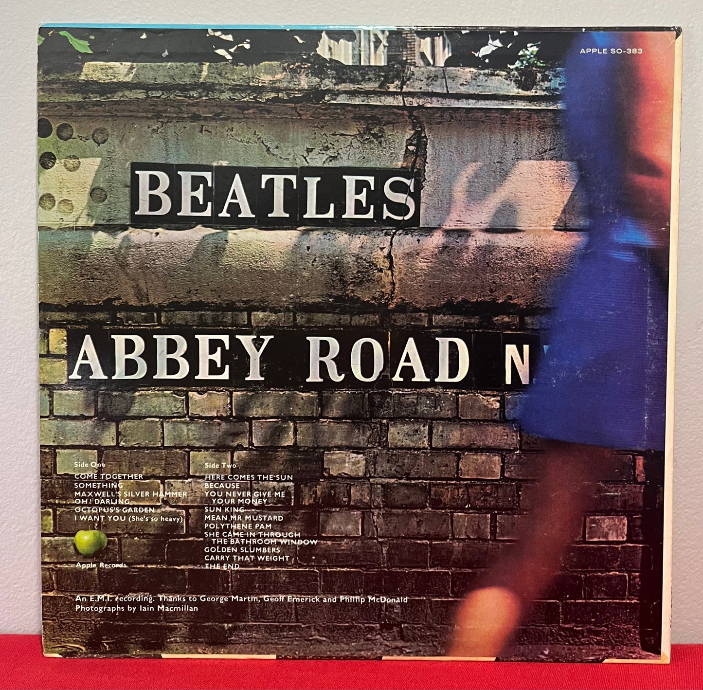 The Beatles- Abbey Road / Vinyl Record LP / OG Capital SO-383