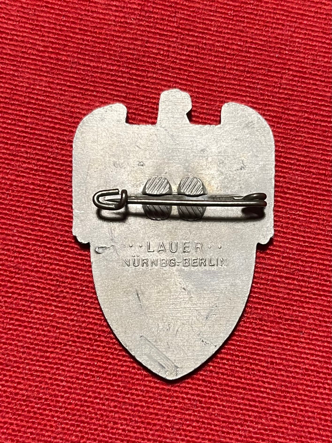 Original / German NSDAP 1936 GAU FRANKENTAG BADGE Tinnie