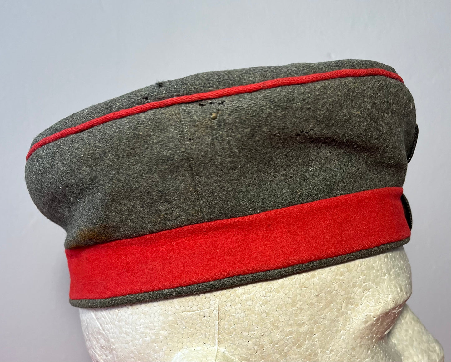 WW1 Imperial German / Prussian Army Feldmütze EM/NCO FIELD CAP UNIT MARKED M1907