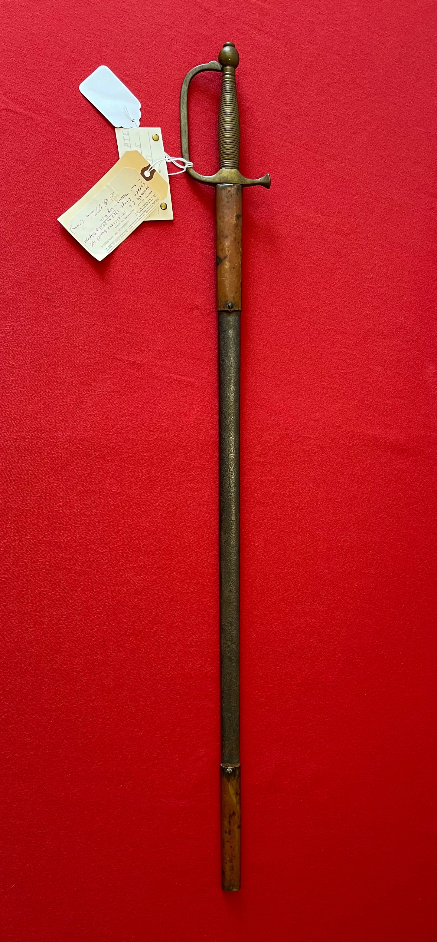 Rare / Confederate Musicians Sword by Boyle & Gamble / Battlefield M. Gettysburg