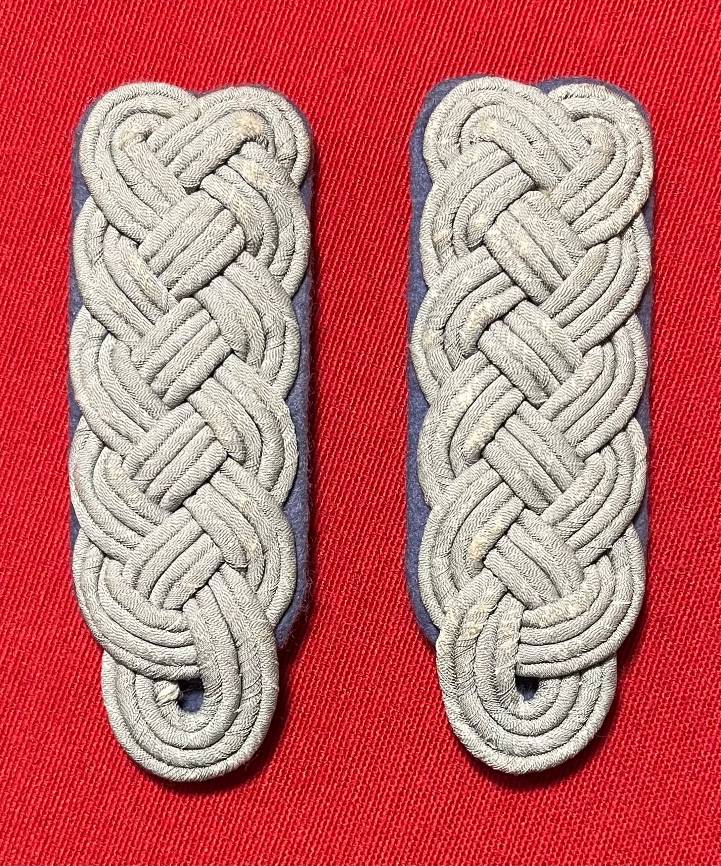 WW2 German Heer "Army" Transportation Officer's Shoulder Board Pair / Authentic