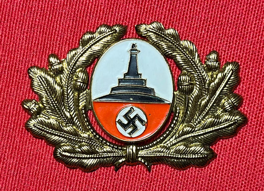 Original WWII German NSRKB (Veterans) Visor Cap Insignia