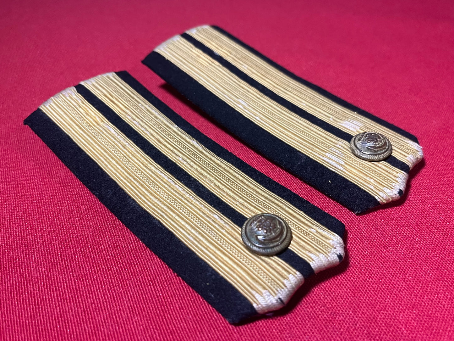 Authentic WW2 Japanese Navy Shoulder Board Pair