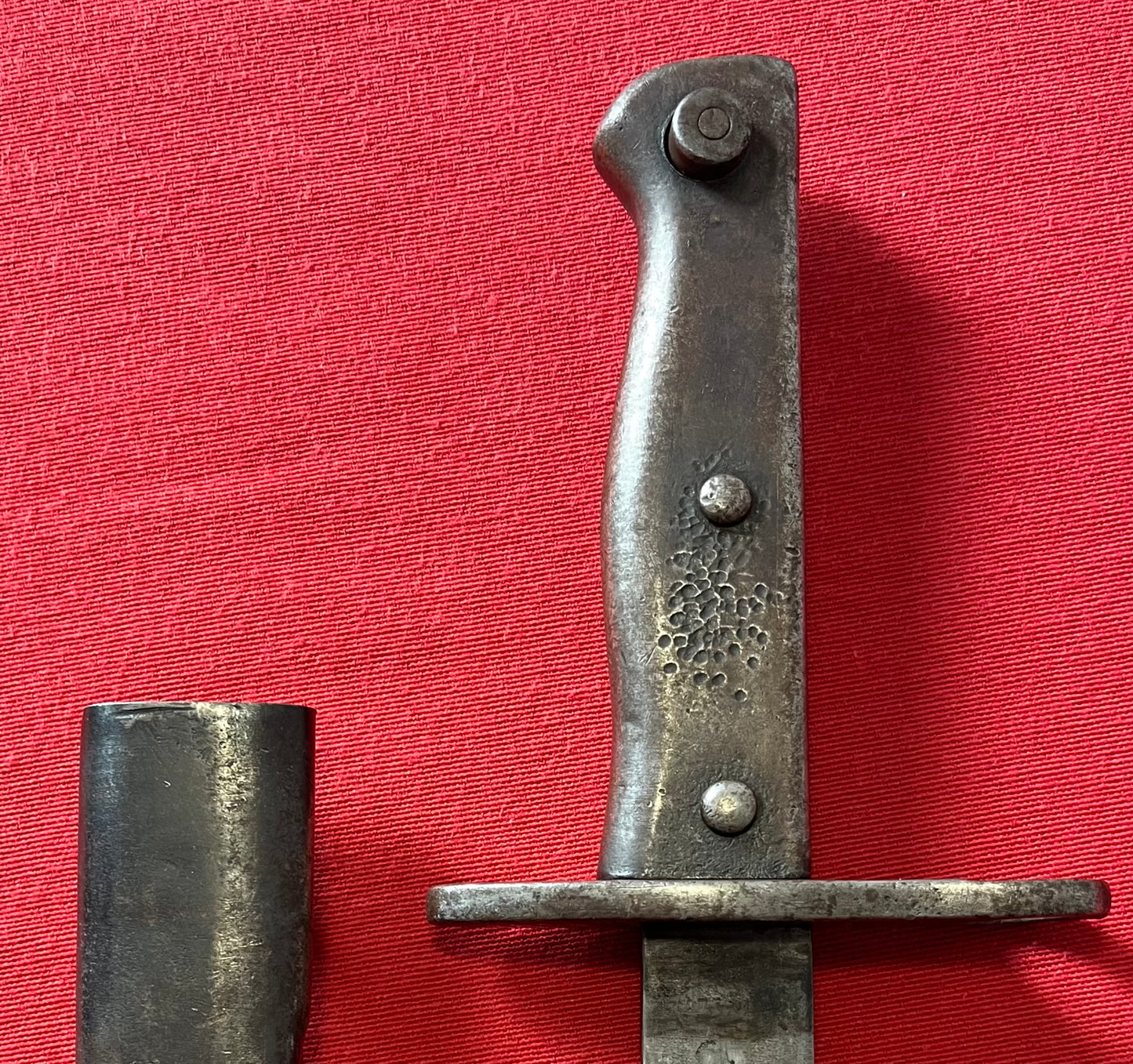 WW1 Ottoman Turkish M.1916 Ersatz Bayonet & Scabbard - German Made