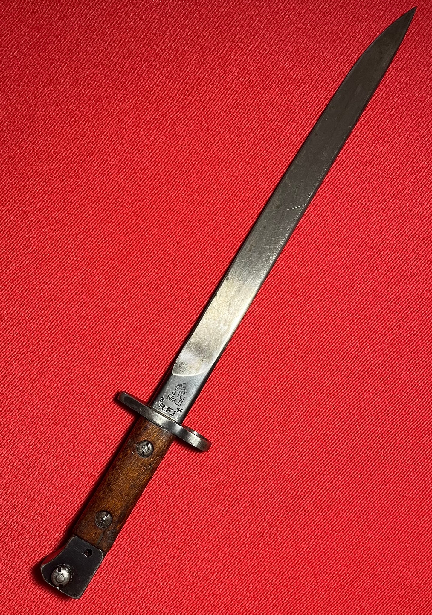 WW2 British & Commonwealth India Pattern No.1 Bayonet