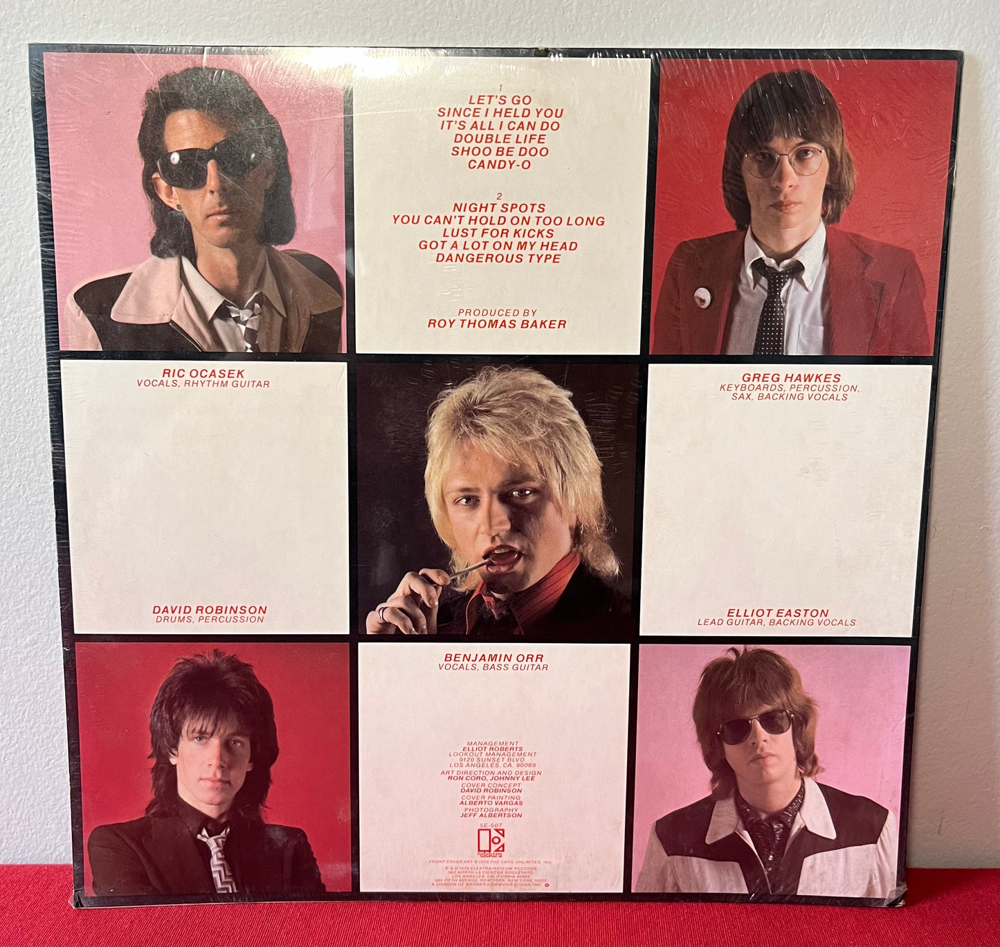 SEALED / THE CARS Candy-O Elektra 5E-507 Original 1979 Vinyl LP STILL w/ STICKER