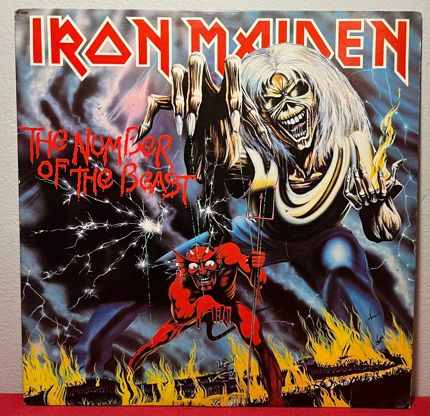 Iron Maiden - The Number Of The Beast / Vinyl LP / 1982 OG ST-12202