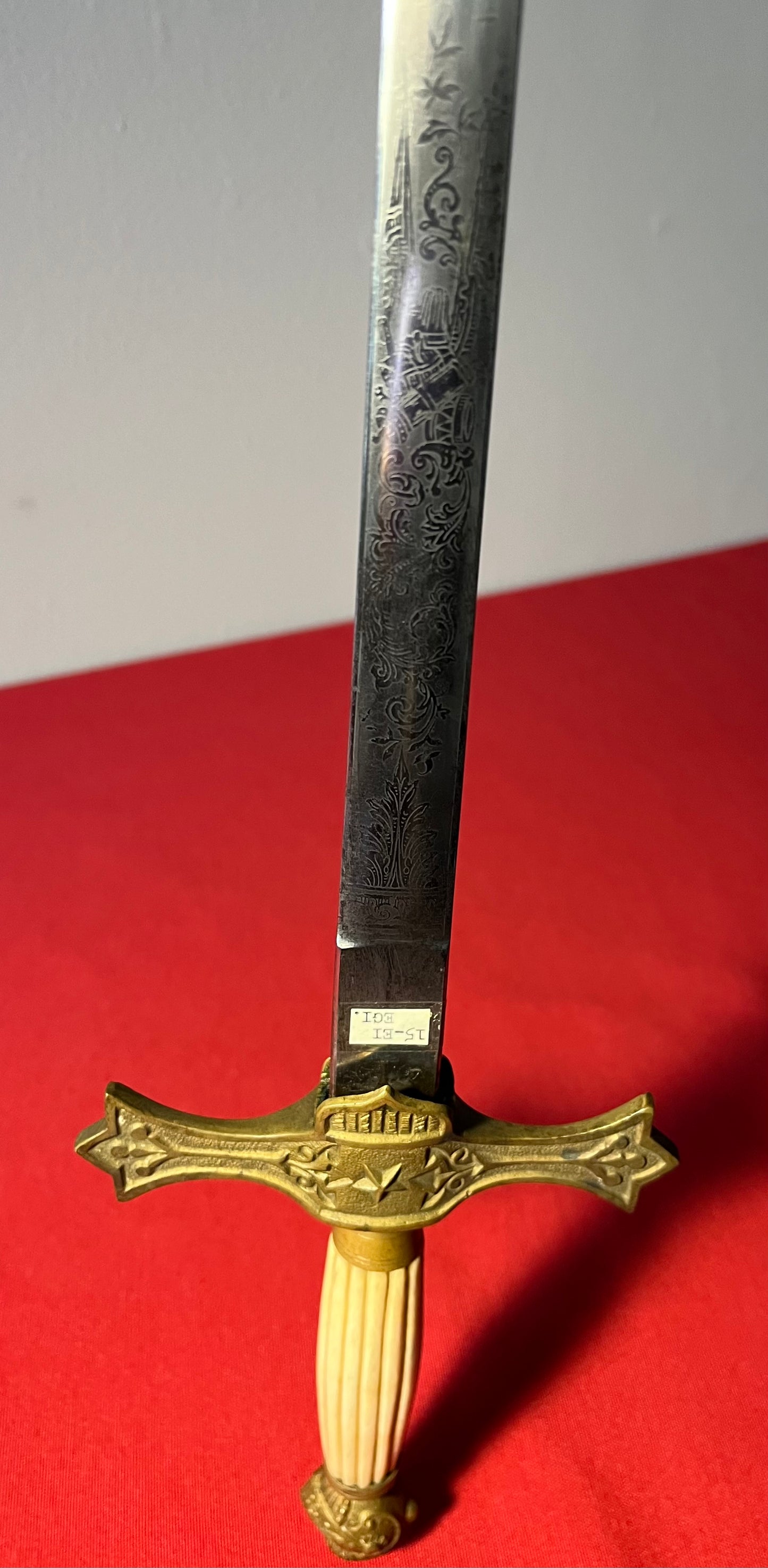 Civil War Era U.S Militia N.C.O Officers Sword / Battlefield M Museum Gettysburg