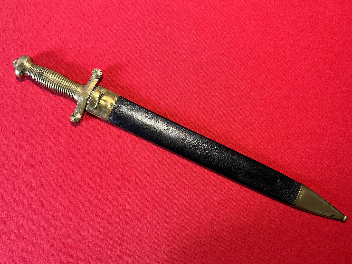 M1831 French Artillery Short Sword & Scabbard / Civil War Era