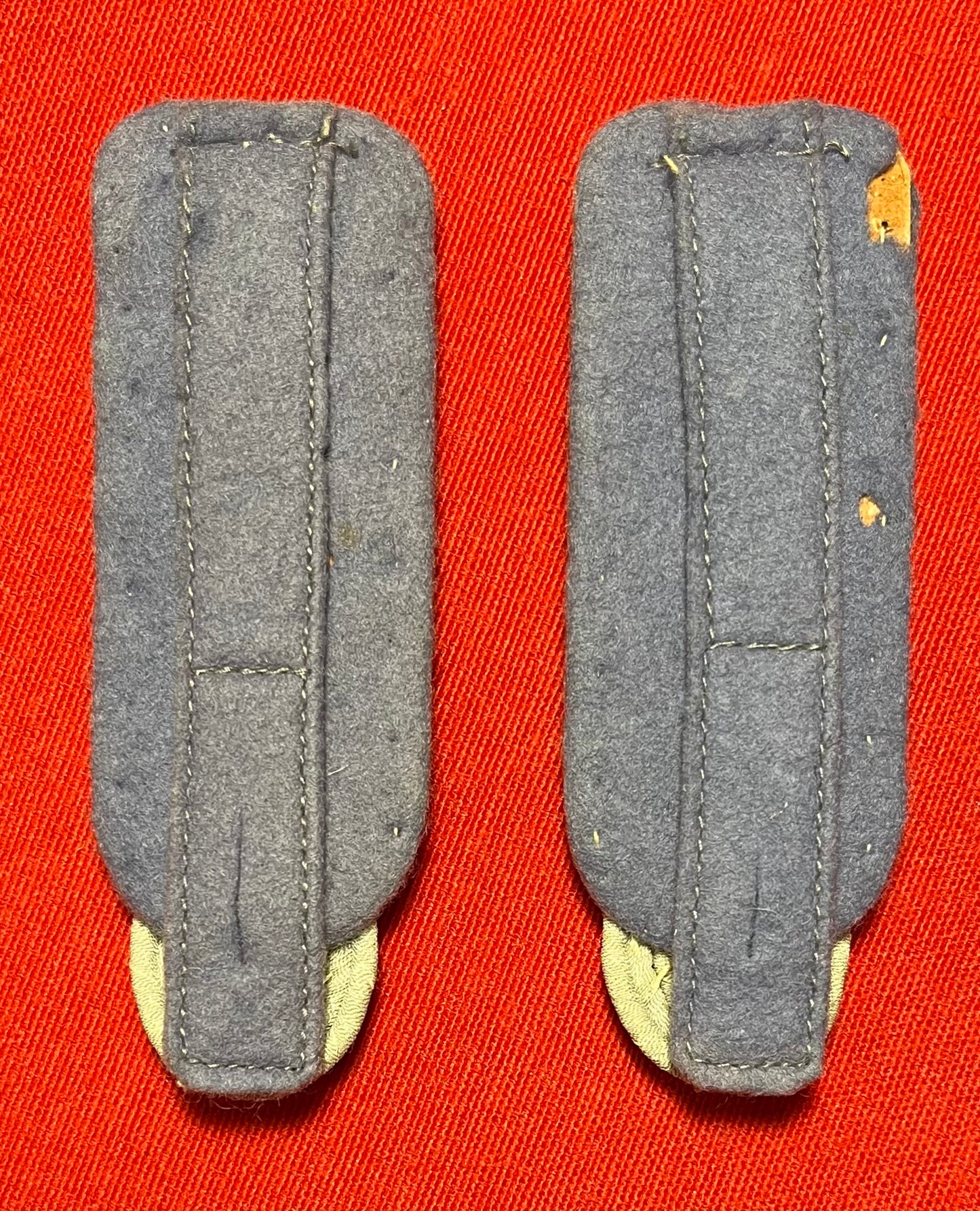 WW2 German Heer "Army" Transportation Officer's Shoulder Board Pair / Authentic