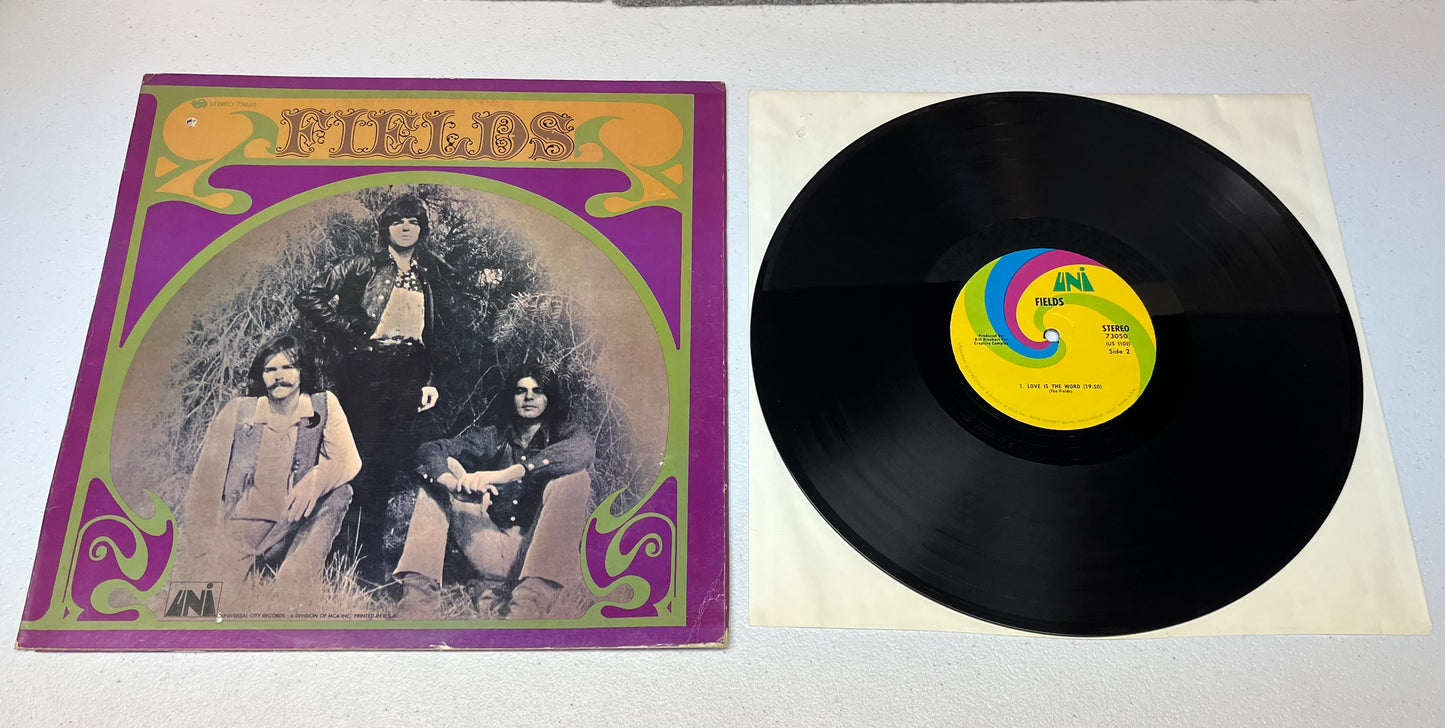 Fields - Self-Titled Record / LP / Stereo 73050 / Psych Rock 1969 Uni / RARE