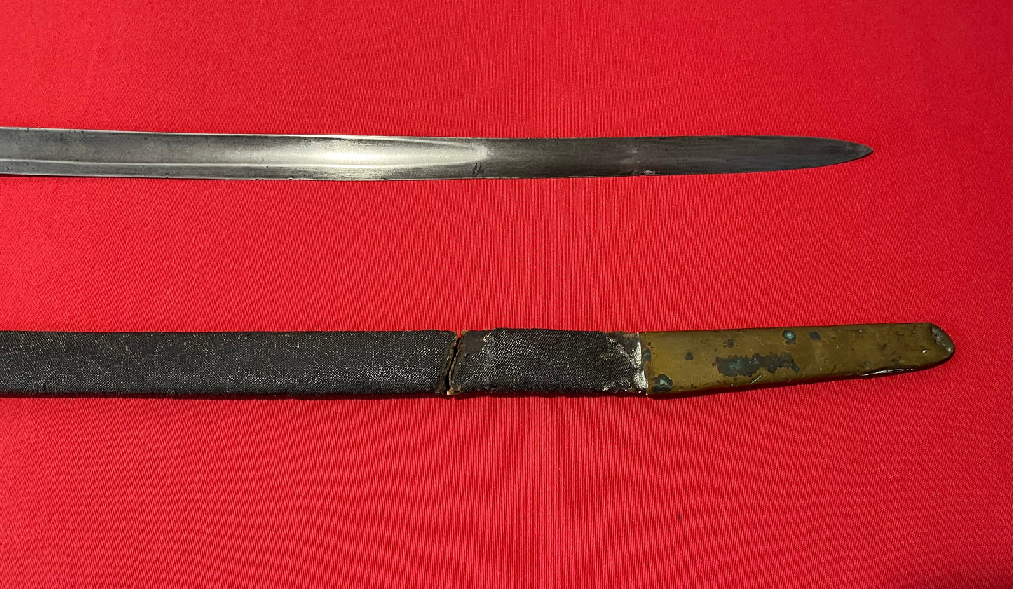 M1850 Civil War Foot Officer's Sword with Sharkskin Scabbard