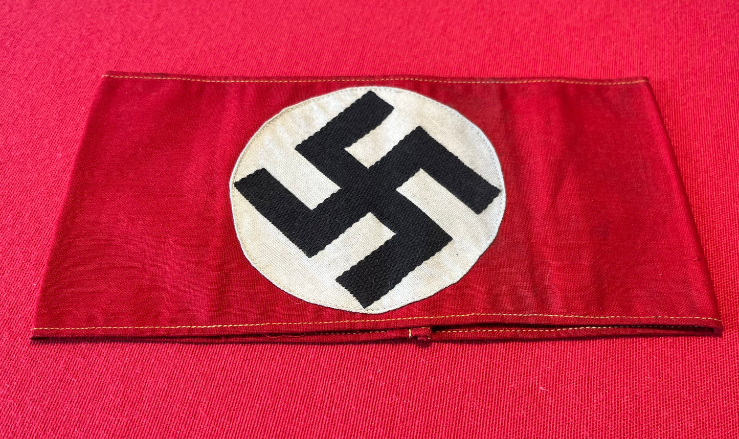 WW2 German NSDAP Members 2 Piece Armband