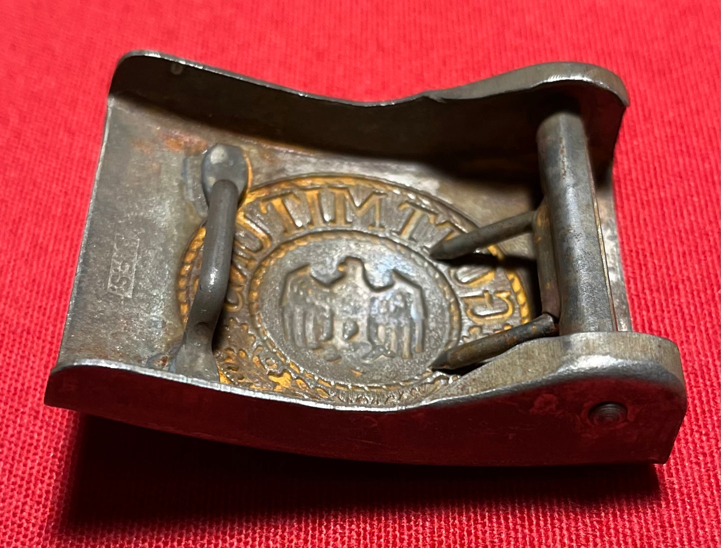 WW2 German "Heer" Army Belt Buckle Marked J.F.S Josef Feix & Söhne