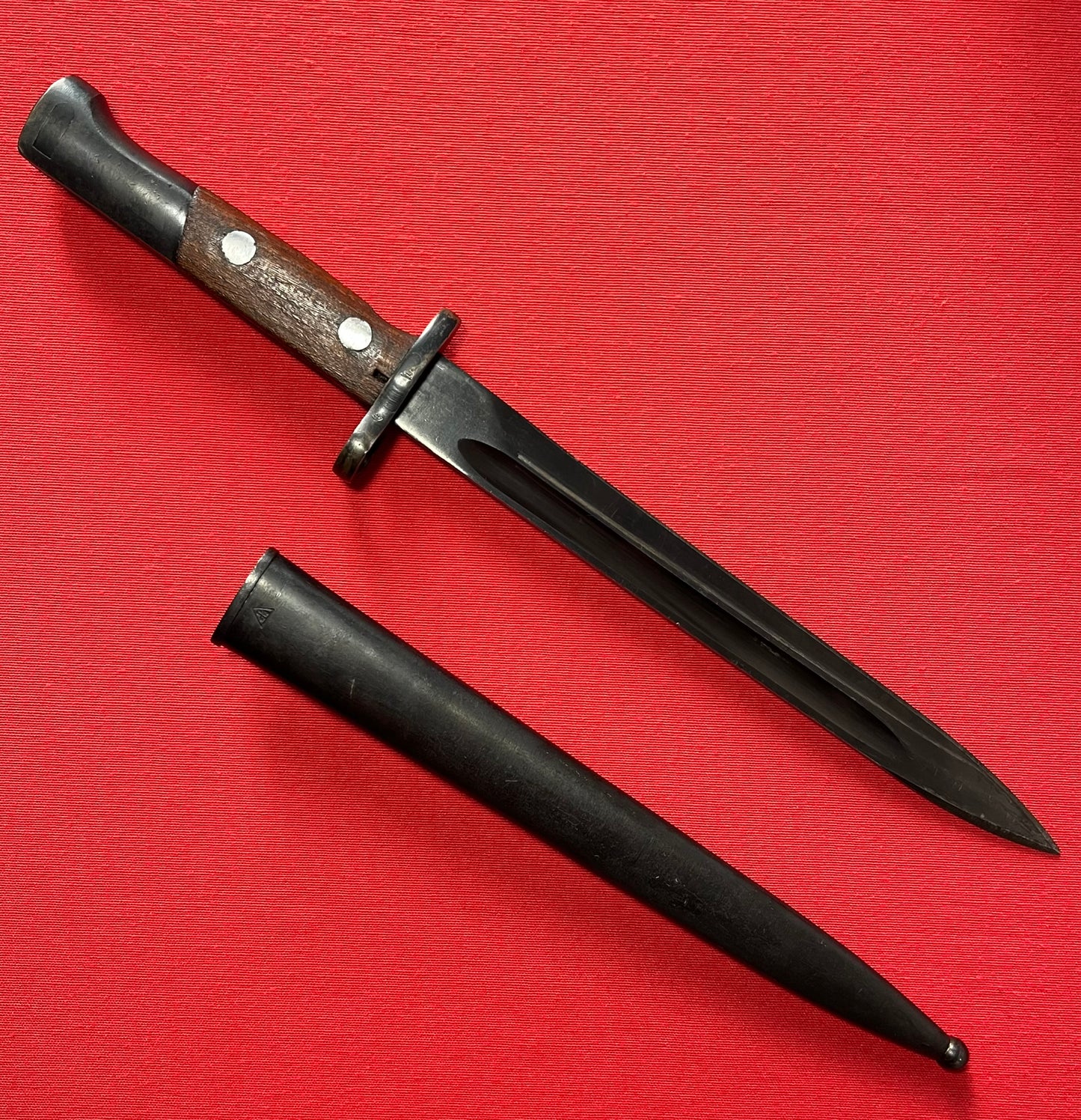 Yugo Yugoslavian M48 K98 Mauser Bayonet & Scabbard