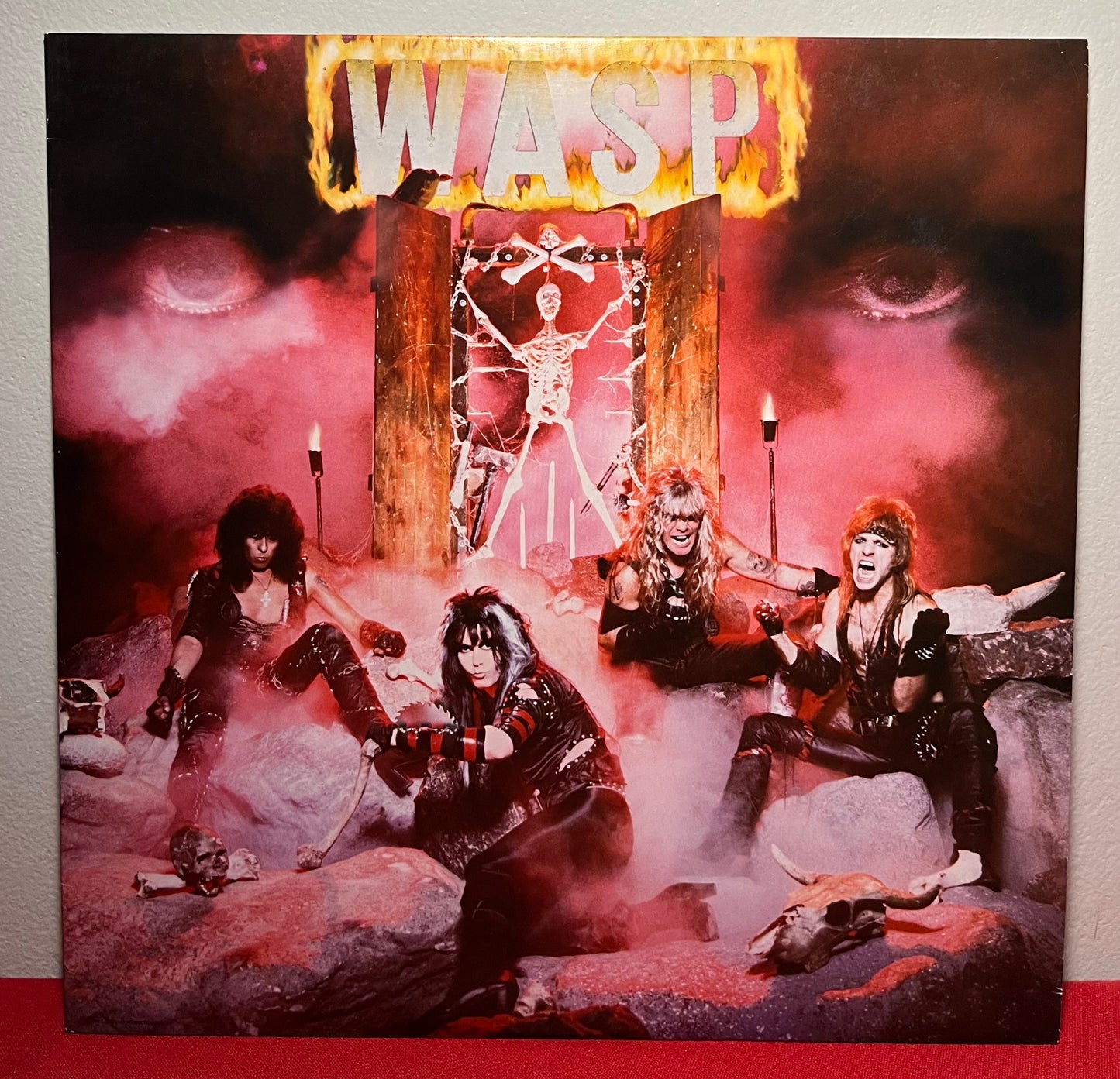 W.A.S.P - Self Titled / Vinyl LP 1984 OG ST-12343 / Heavy Metal