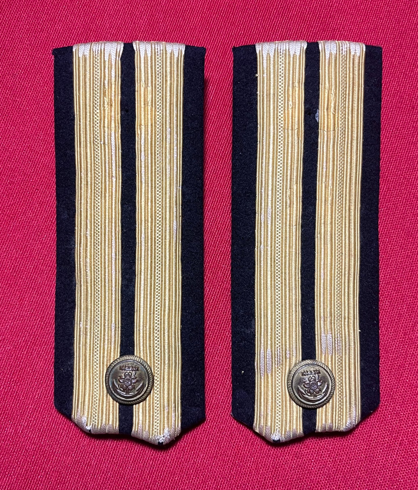 Authentic WW2 Japanese Navy Shoulder Board Pair