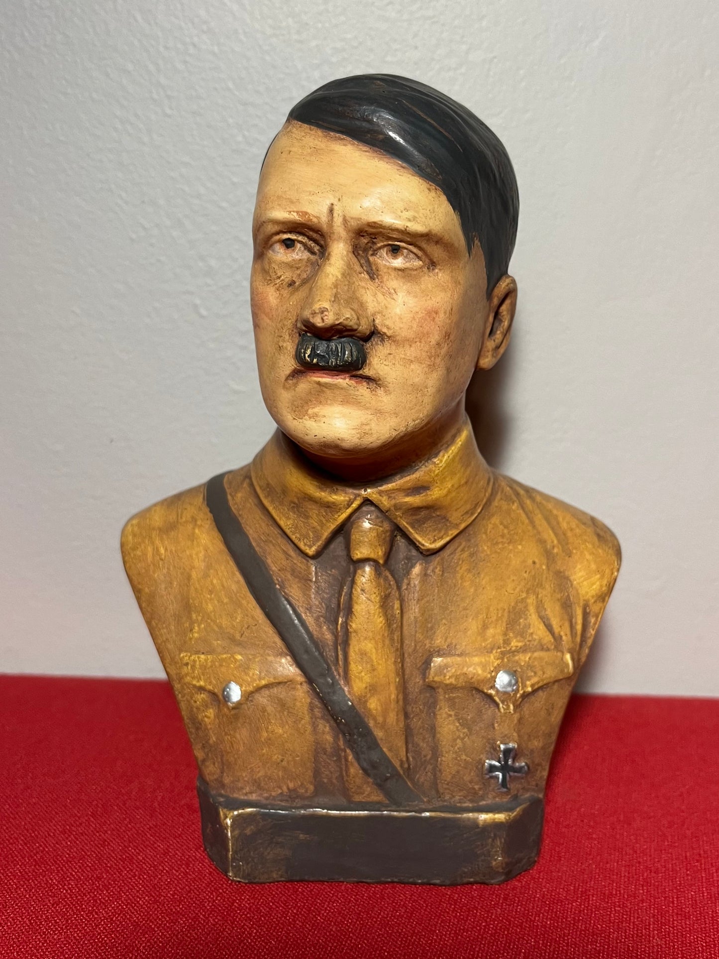 1930’S Original Hitler Bust in Plaster of Paris