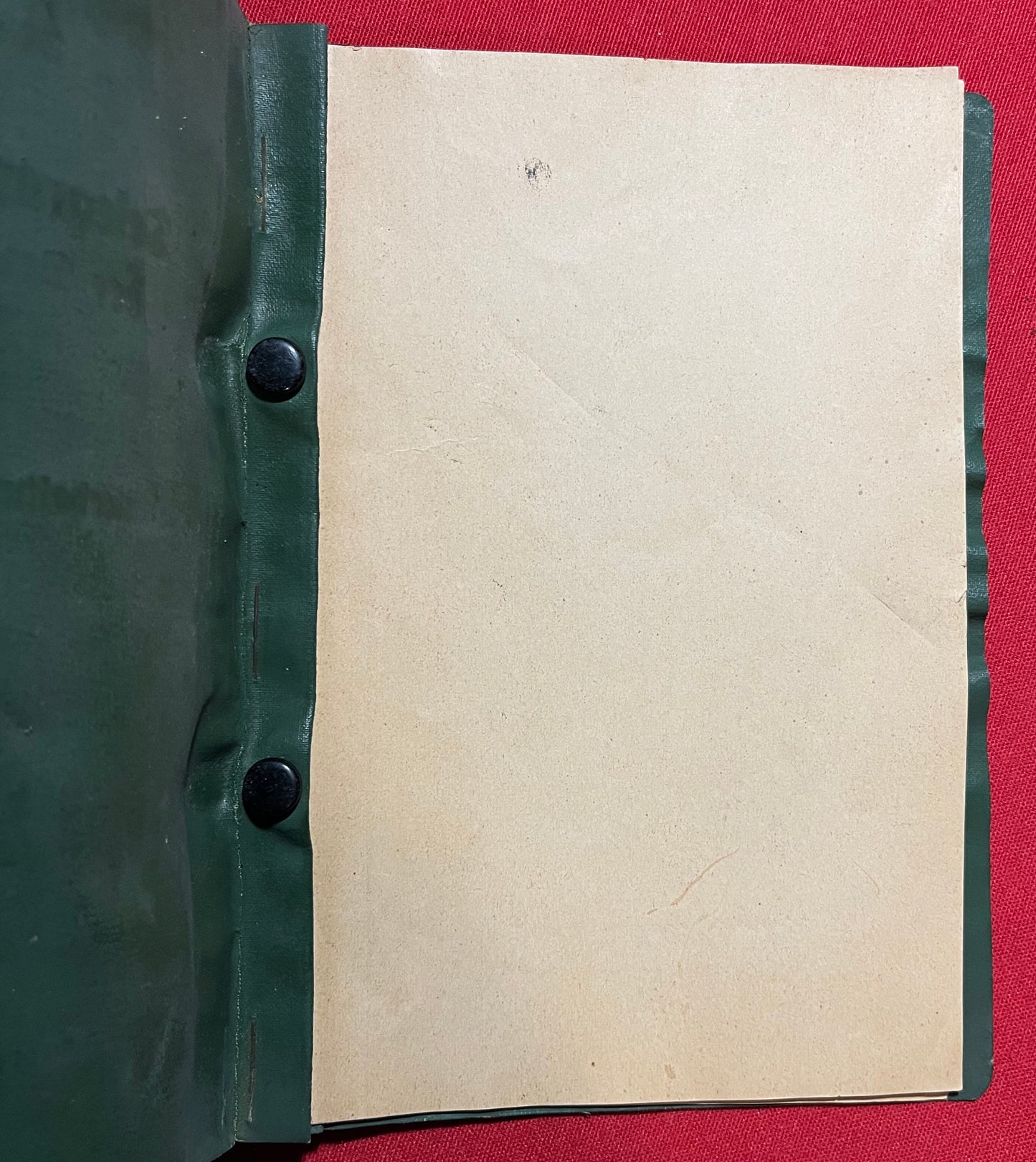 Original WW2 German (Reichspost) Postal Service Worker's Notebook