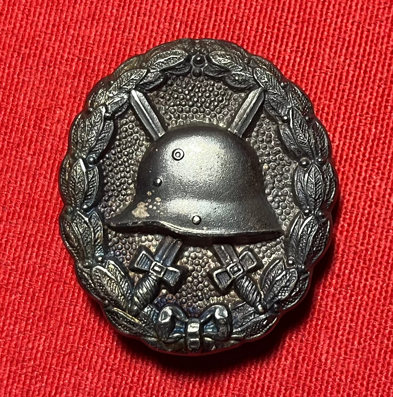 Original / WW1 German Wound Badge 3rd Class - In Black