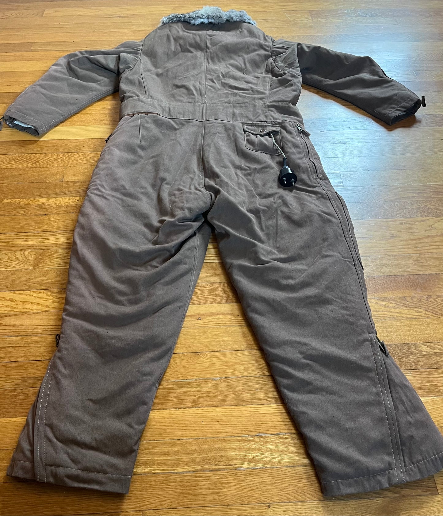 Rare WW2 Japanese Army Pilot's Winter Fur Lined Flight Suit