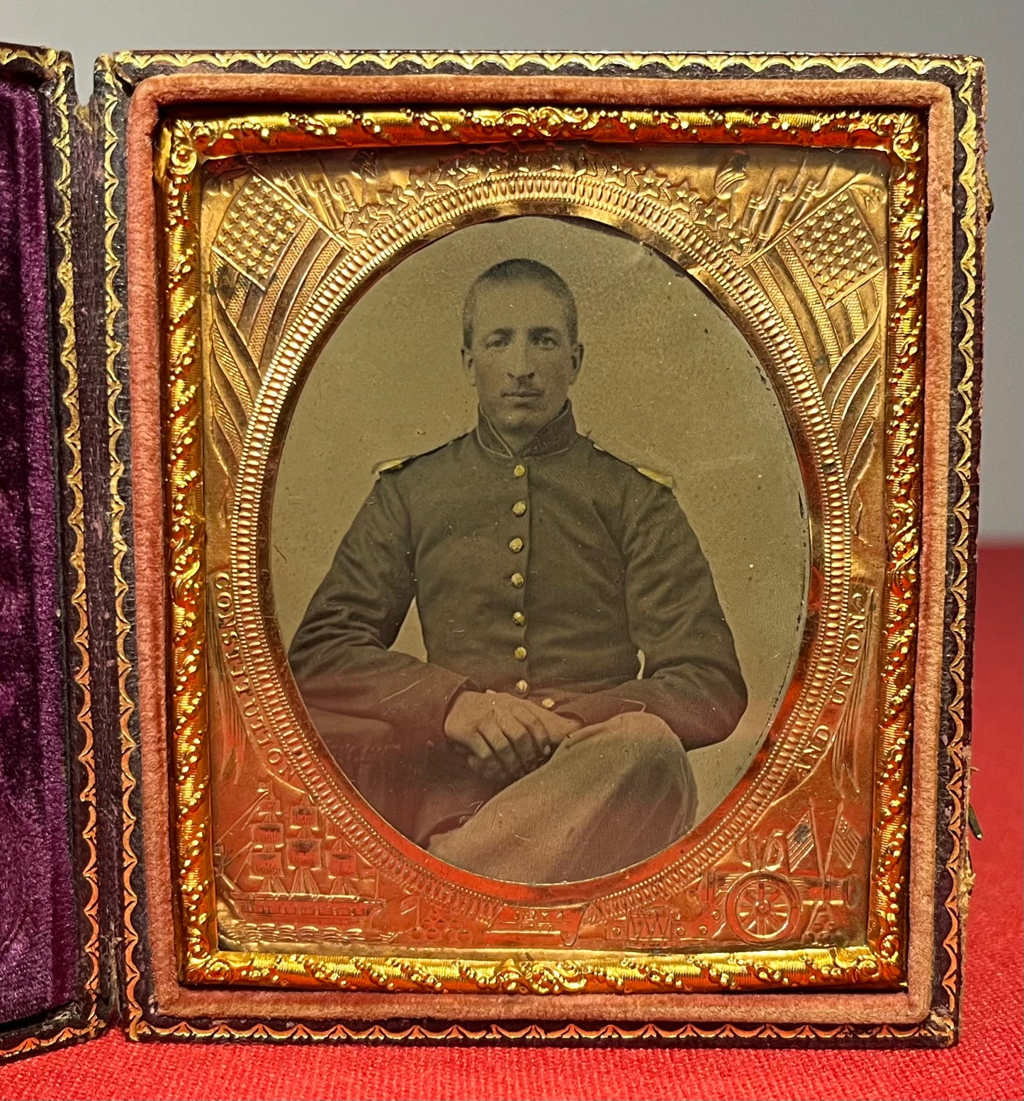 Civil War Soldier Image (Identified) William Church / Co. K 8th Massachusetts