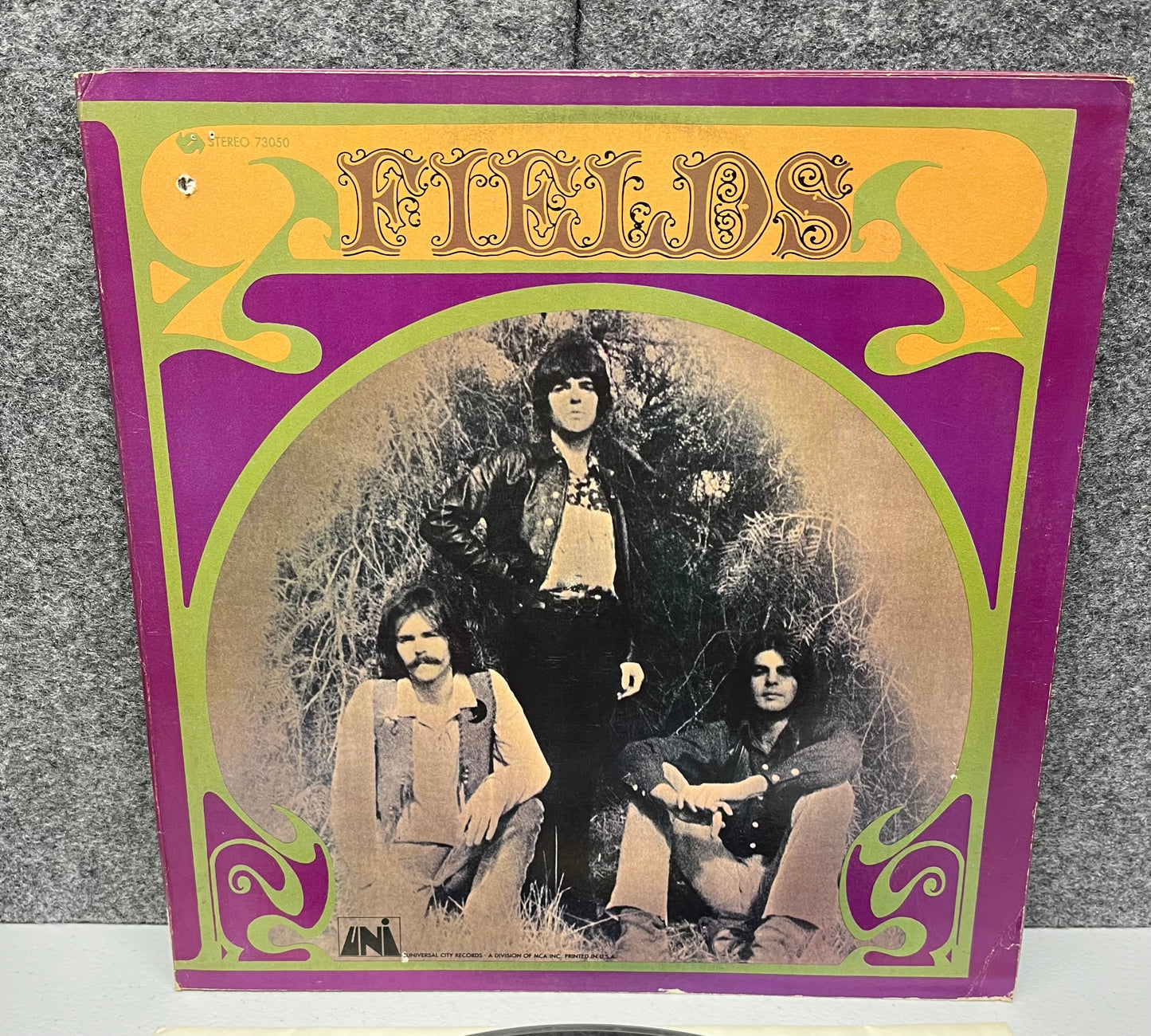 Fields - Self-Titled Record / LP / Stereo 73050 / Psych Rock 1969 Uni / RARE