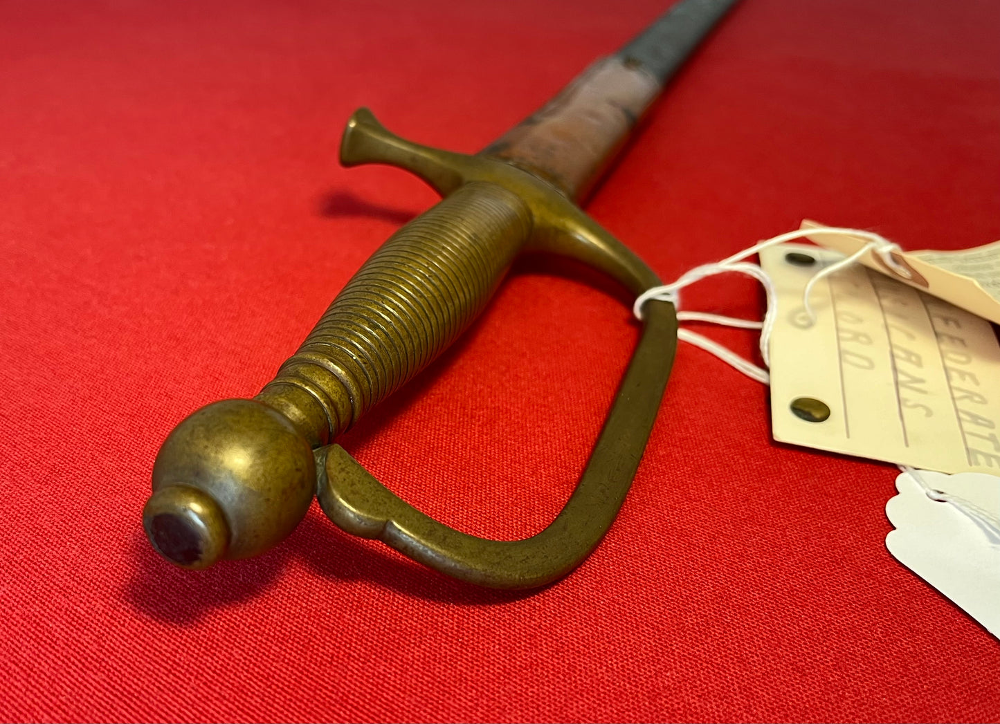 Rare / Confederate Musicians Sword by Boyle & Gamble / Battlefield M. Gettysburg