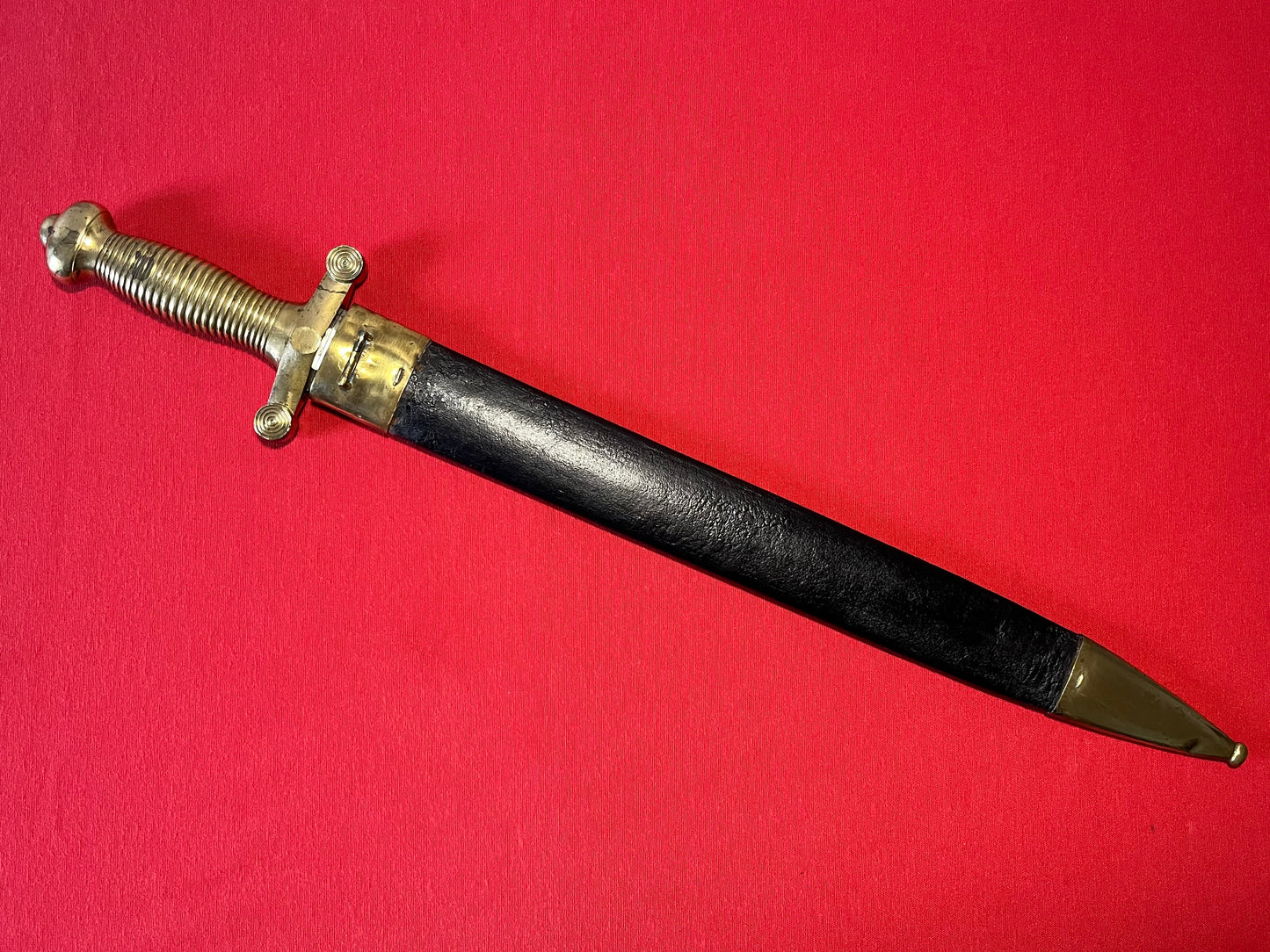 M1831 French Artillery Short Sword & Scabbard / Civil War Era