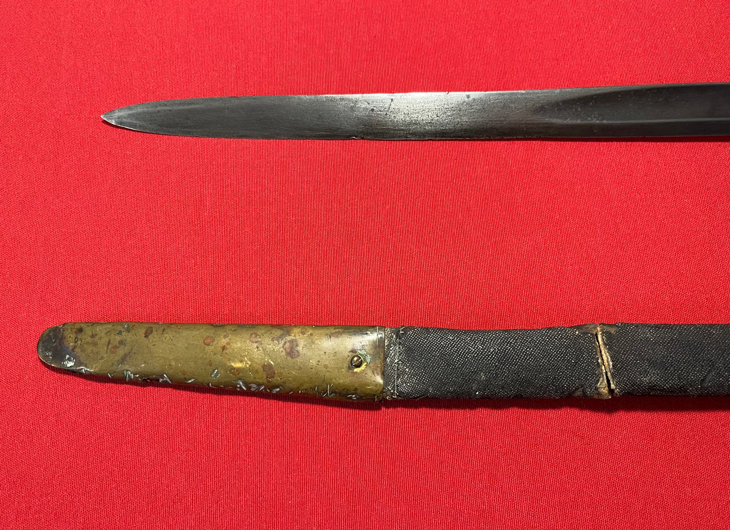 M1850 Civil War Foot Officer's Sword with Sharkskin Scabbard