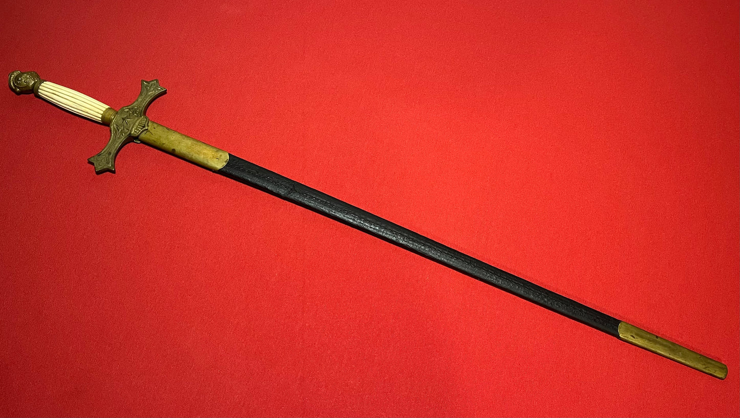 Civil War Era U.S Militia N.C.O Officers Sword / Battlefield M Museum Gettysburg