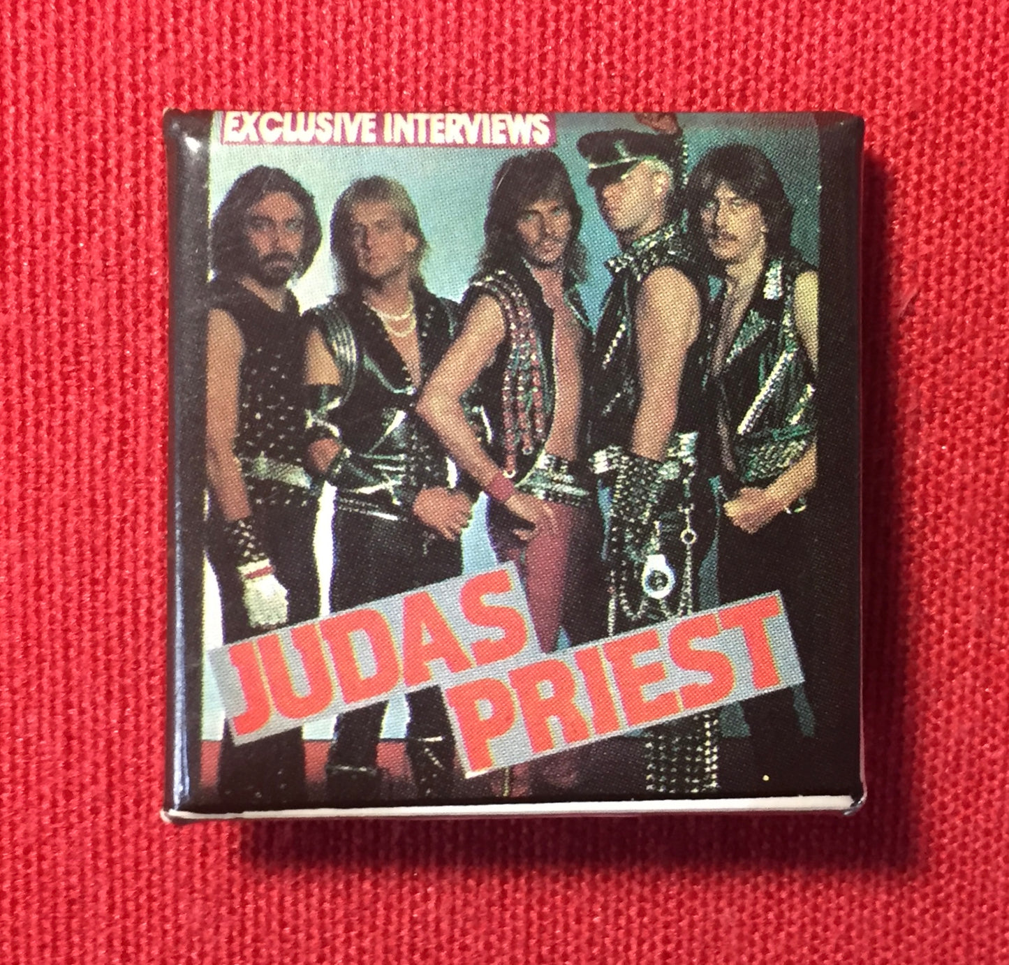 Vintage 70's Judas Priest / Heavy Metal / Button