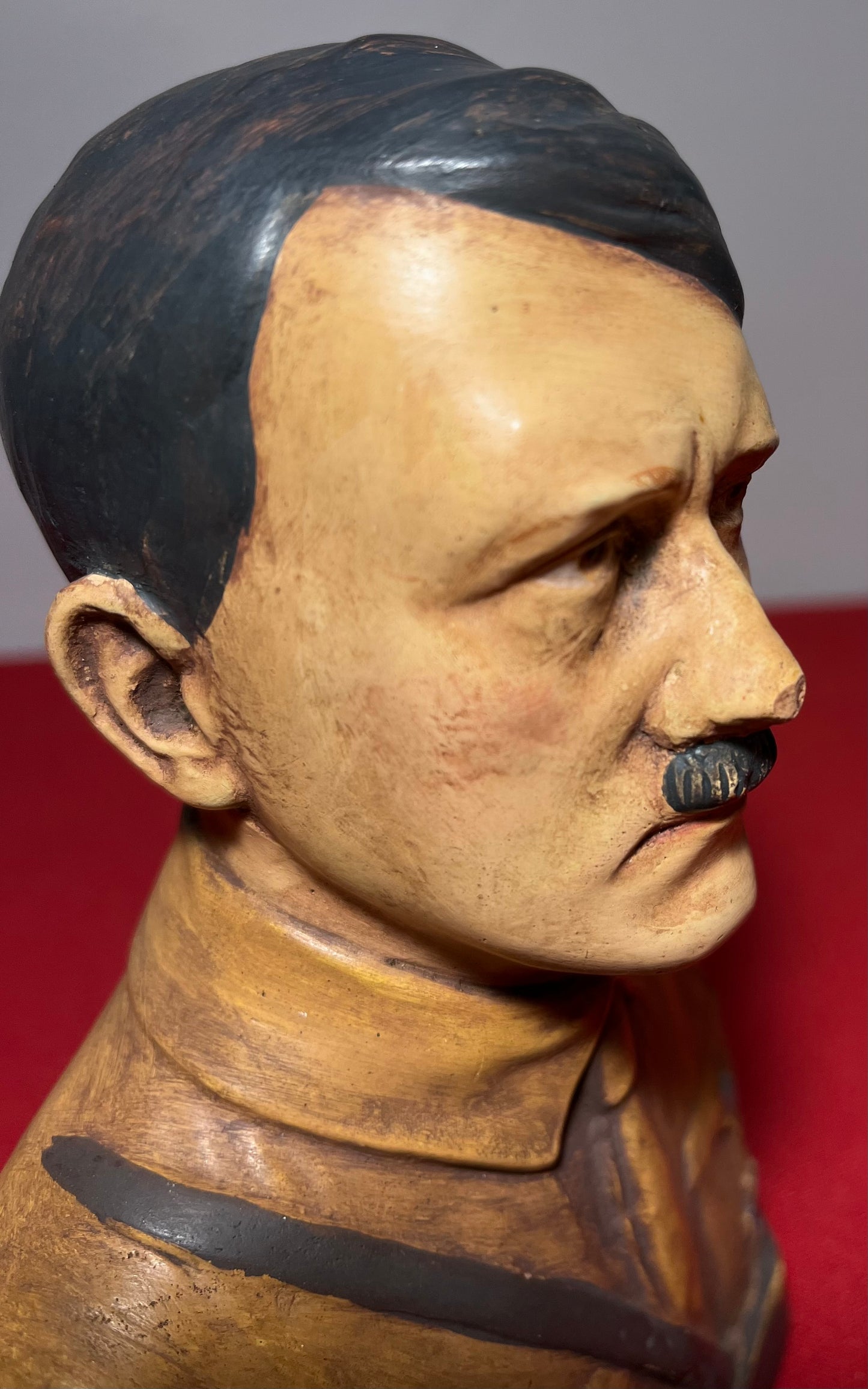 1930’S Original Hitler Bust in Plaster of Paris