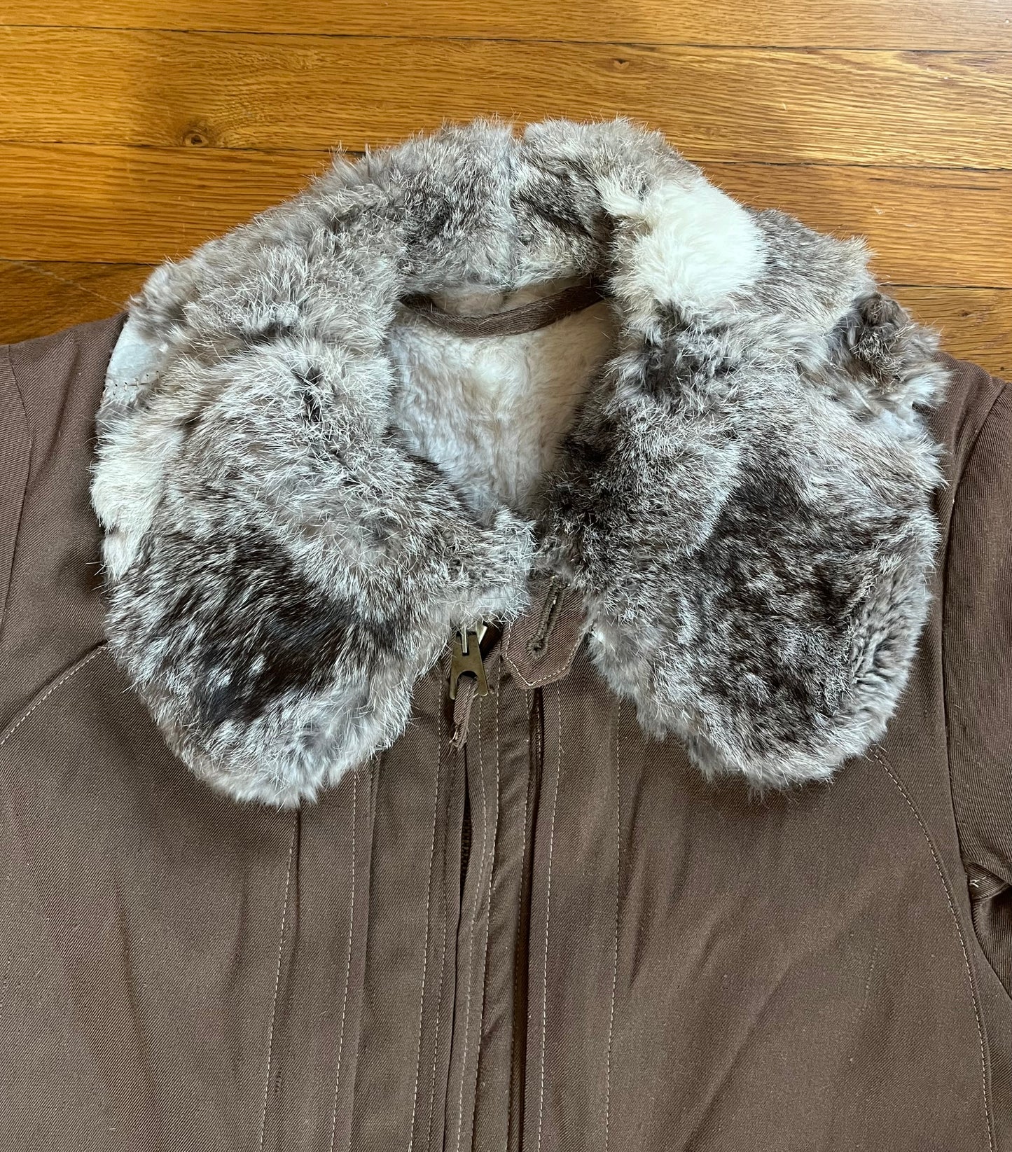 Rare WW2 Japanese Army Pilot's Winter Fur Lined Flight Suit