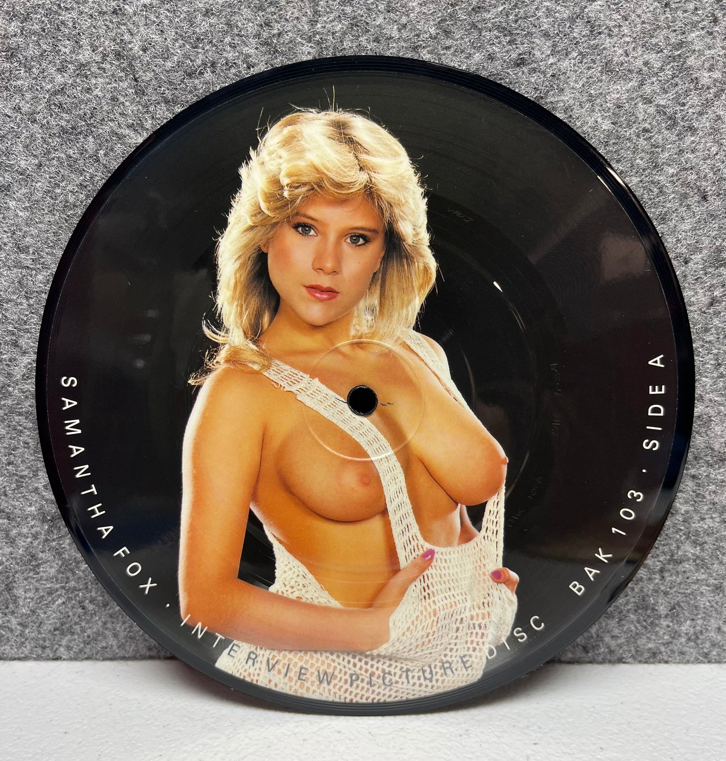 Samantha Fox - 7 Inch Vinyl Picture Disc Set of 3 / UK Import / RARE ADULT