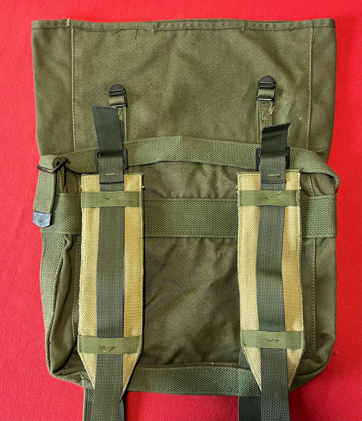 Vietnam Era USMC M1941 Lower Field Pack & Straps 1972 Dated