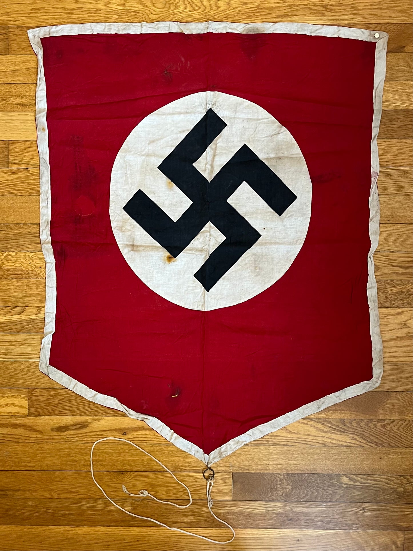 WW2 German NSDAP Banner (Window)Flag 3FT by Fahnen-Oster Kolr