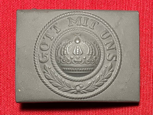 Authentic WWI German Prussian Belt Buckle "Gott Mit Uns" God Is With Us