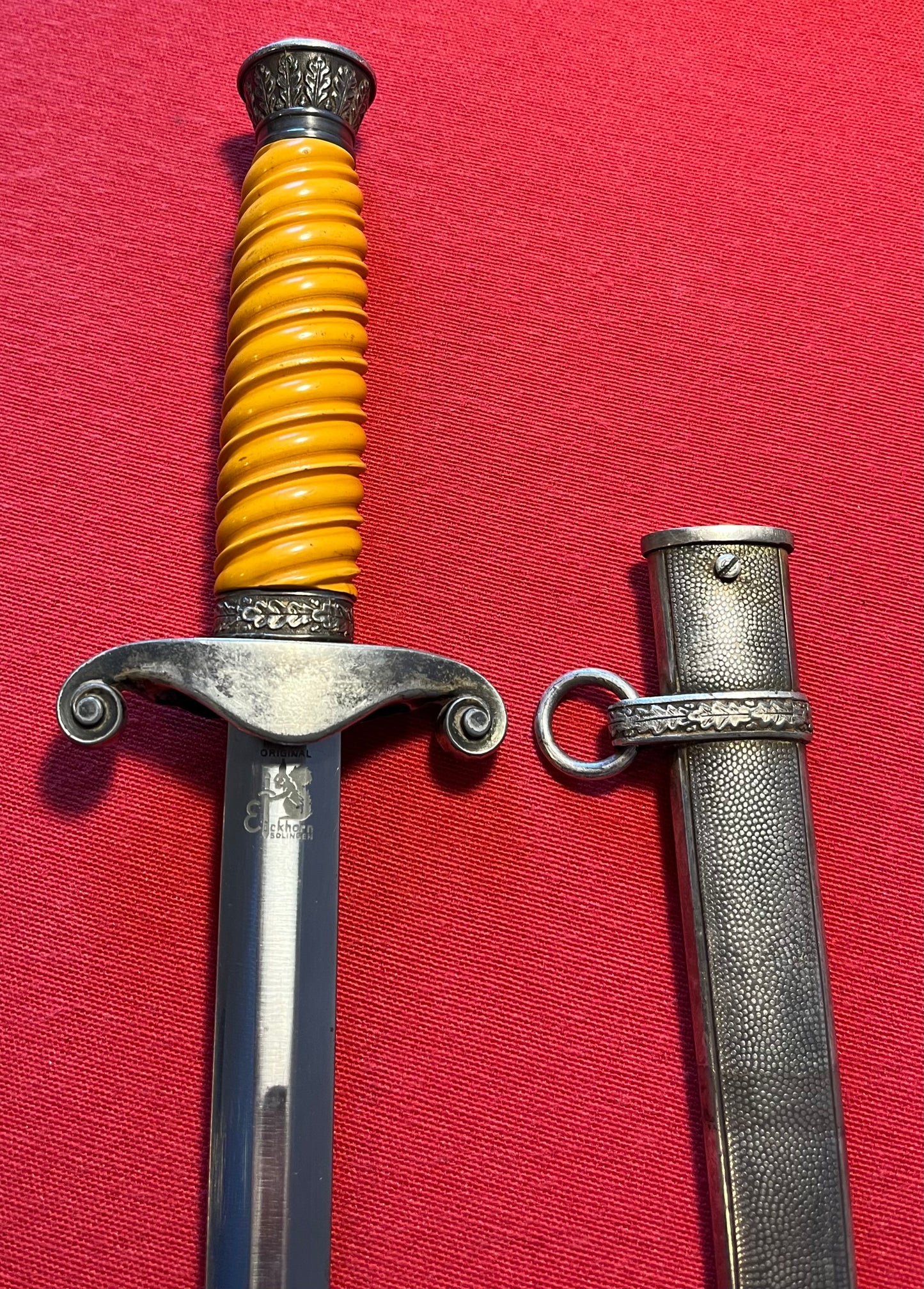 Original WWII German Army (Heer) Officer’s Dagger by Carl Eickhorn