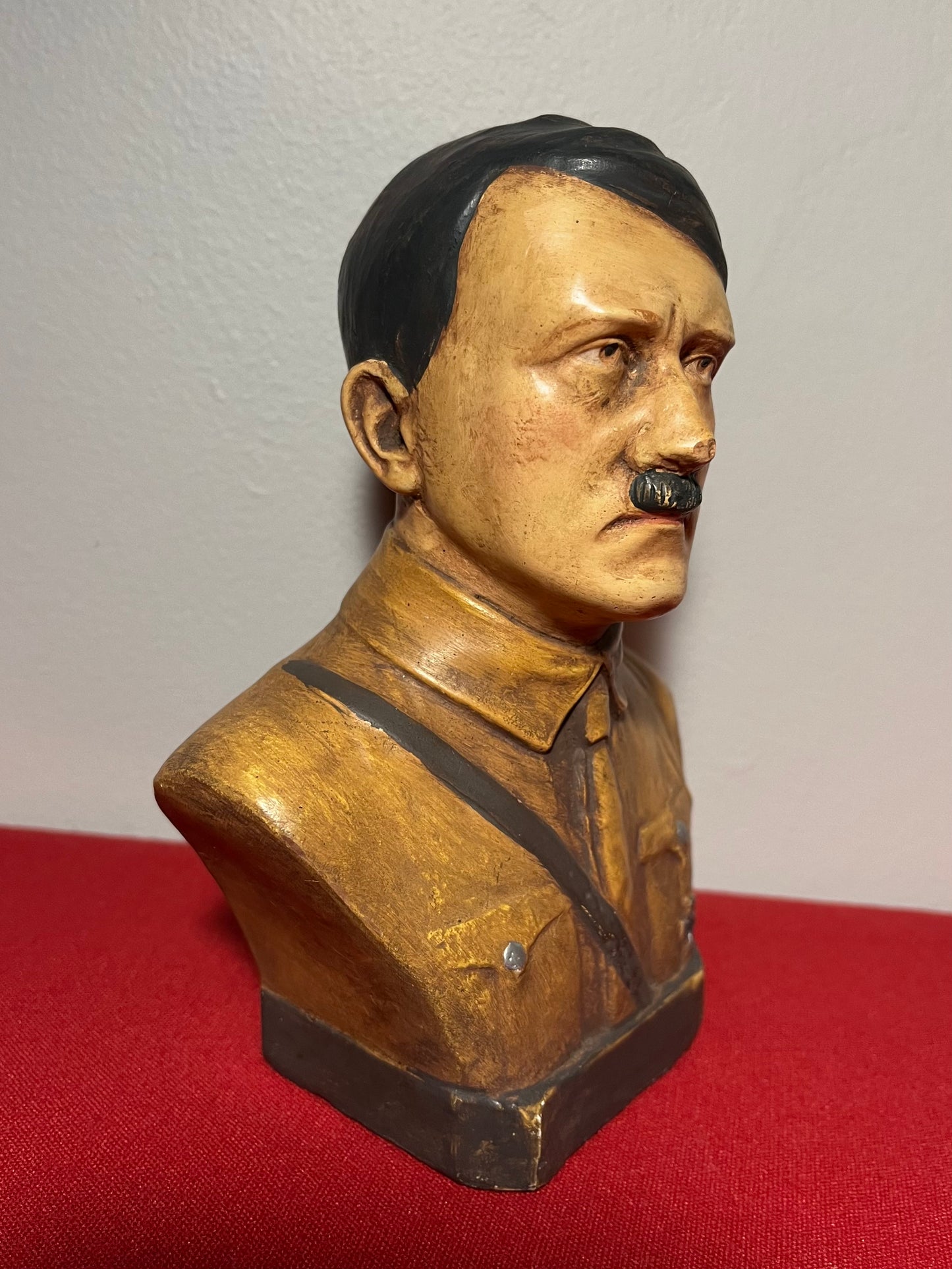 1930’S Original Hitler Bust in Plaster of Paris