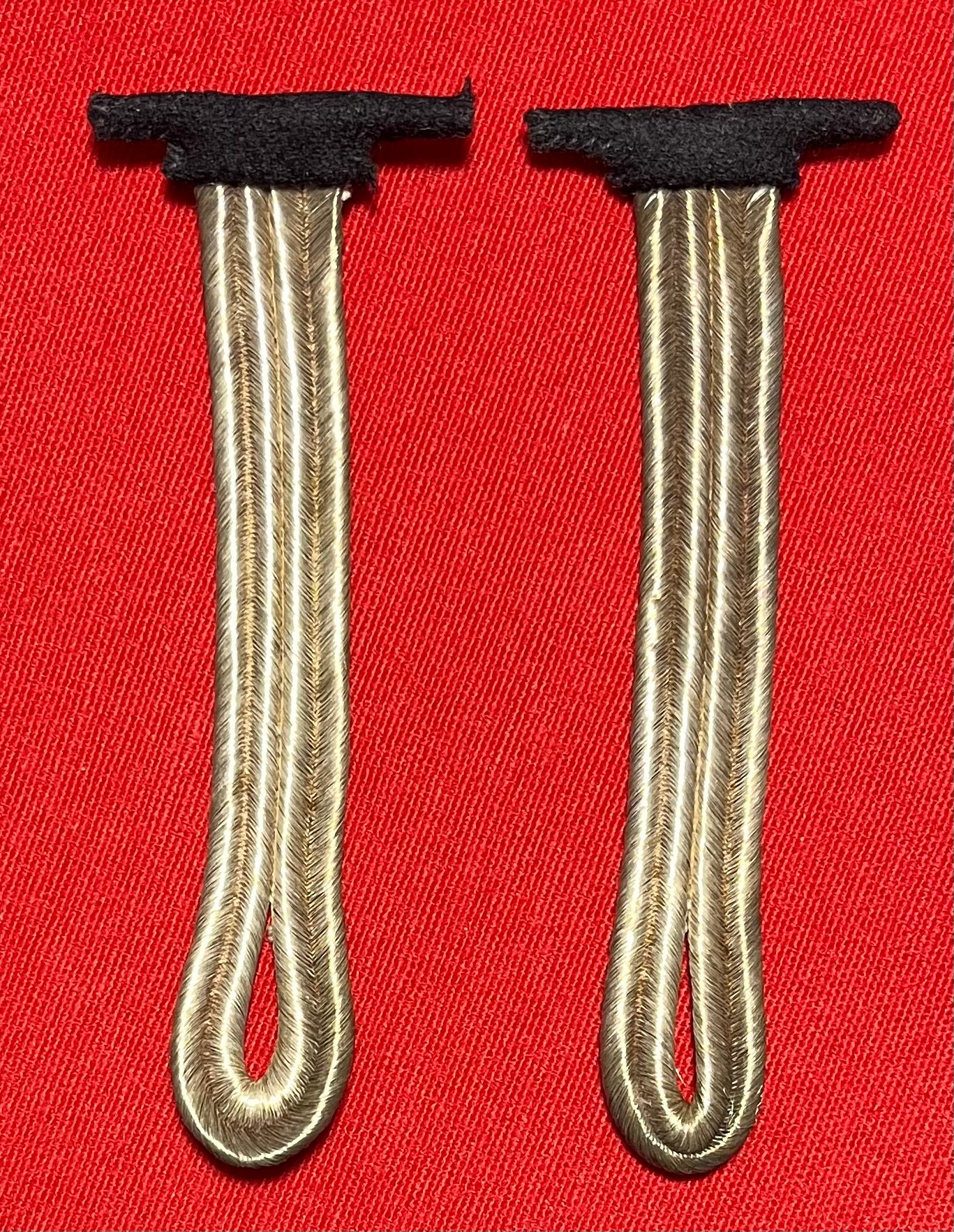 Authentic WW2 German Kriegmarine Officer Candidate Shoulder Board / Epaulette Pair